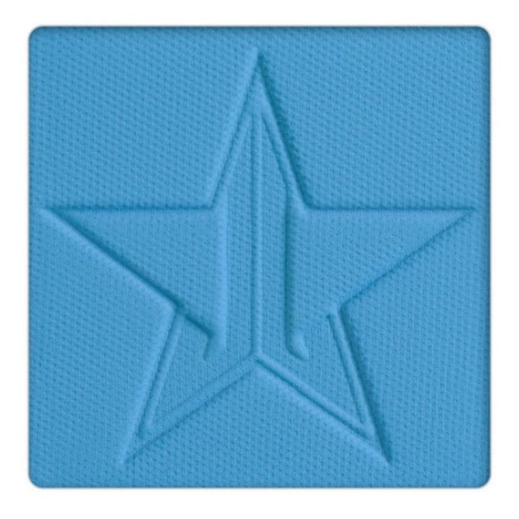 NEW! JEFFREE STAR Pressed Pigment Eye Shadow Single GRAND PRISMATIC Blue Matte - Picture 3 of 6